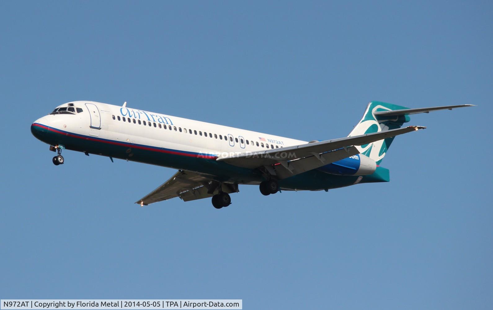 N972AT, 2001 Boeing 717-200 C/N 55033, Air Tran