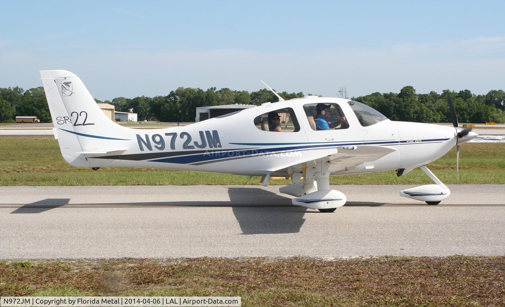 N972JM, 2002 Cirrus SR22 C/N 0212, Cirrus SR22