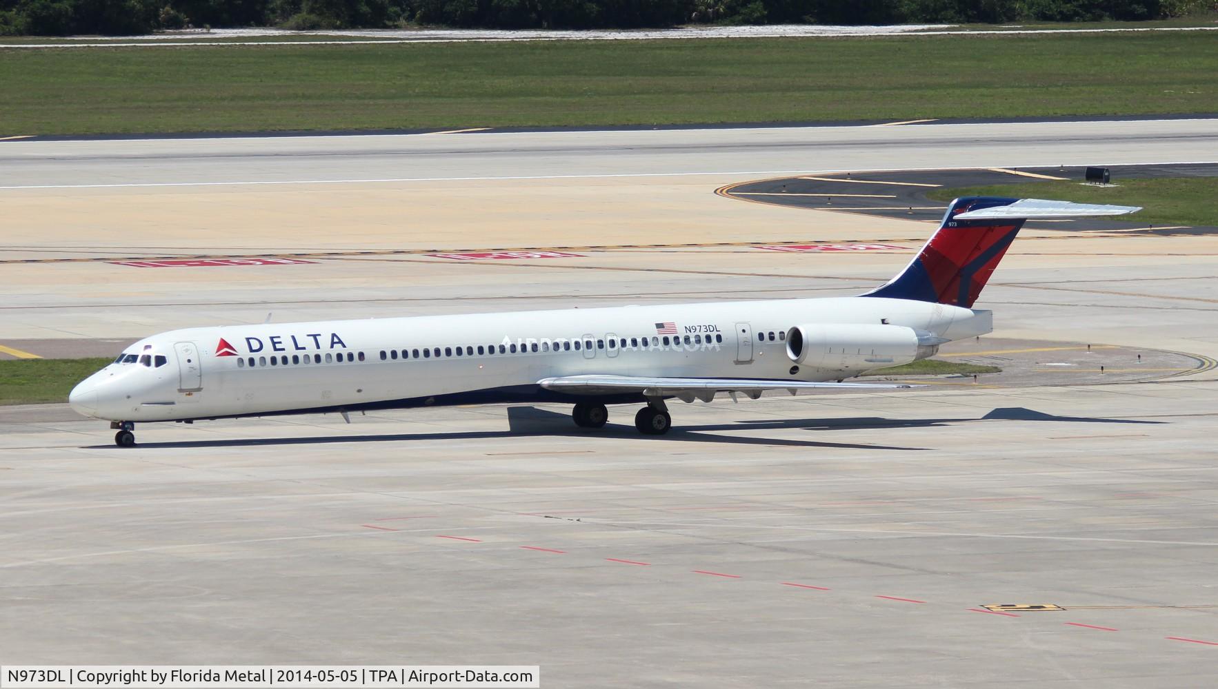 N973DL, 1991 McDonnell Douglas MD-88 C/N 53241, Delta