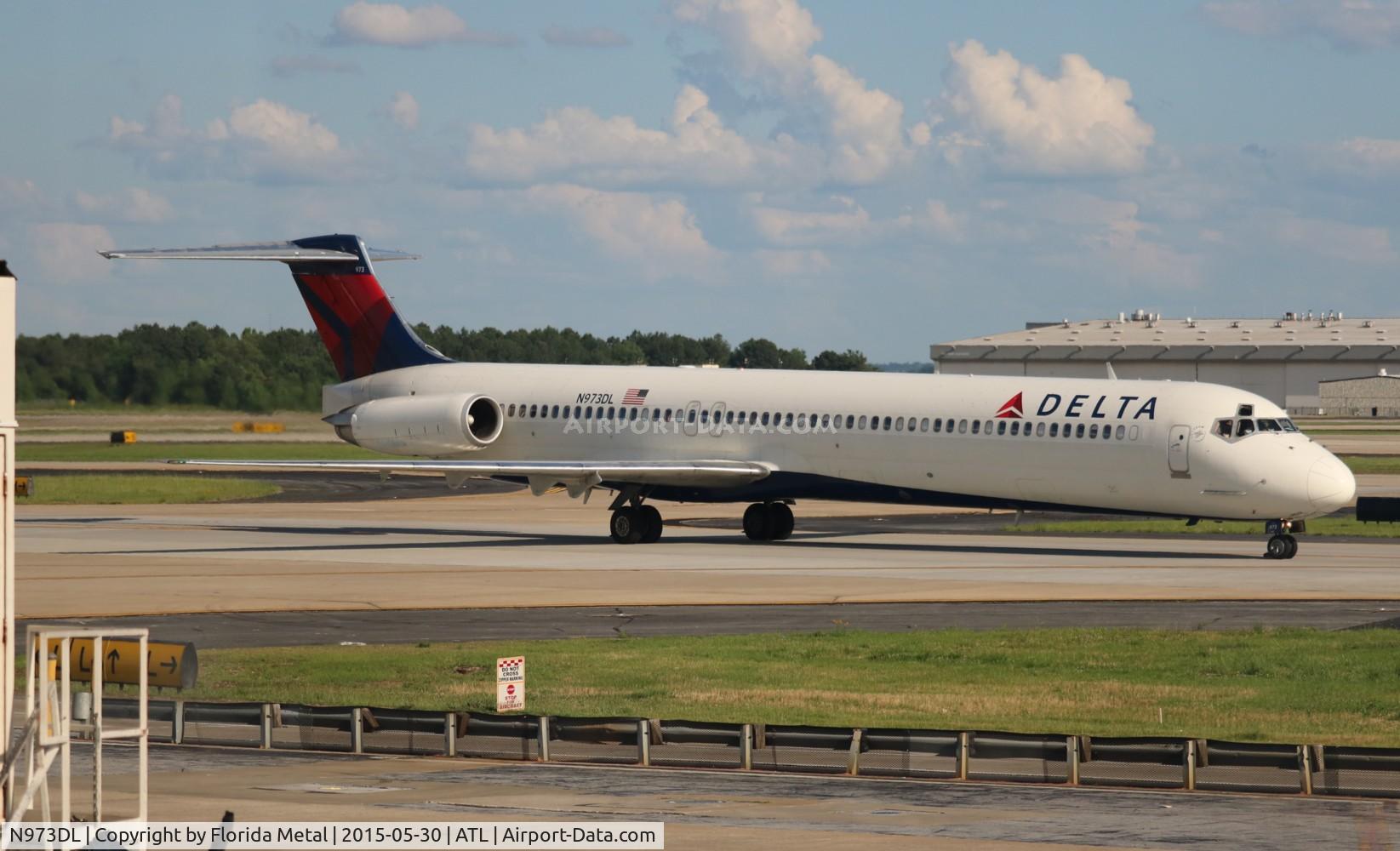 N973DL, 1991 McDonnell Douglas MD-88 C/N 53241, Delta