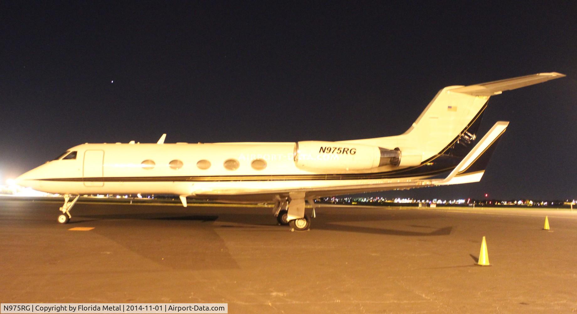 N975RG, 1986 Gulfstream Aerospace G-1159A Gulfstream III C/N 471, Gulfstream III