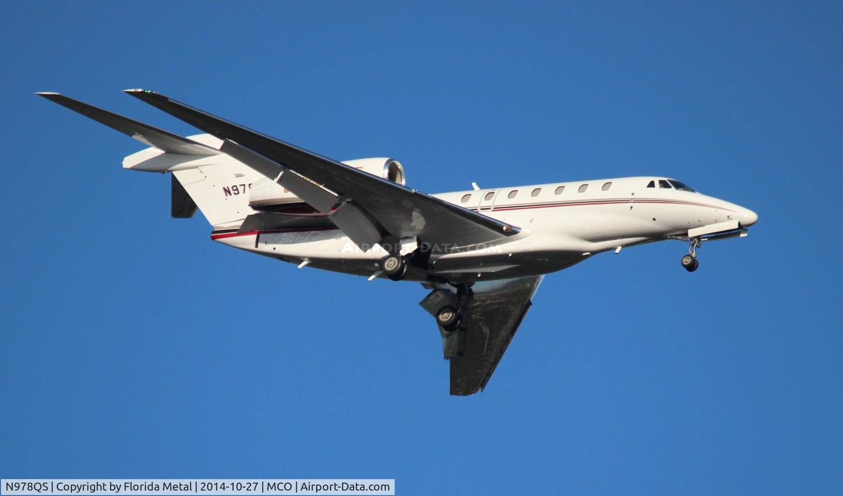 N978QS, 2002 Cessna 750 Citation X Citation X C/N 750-0187, Net Jets