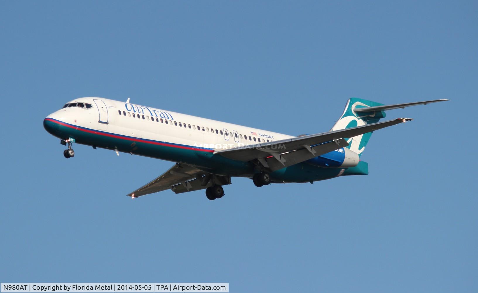 N980AT, 2002 Boeing 717-200 C/N 55039, Air Tran