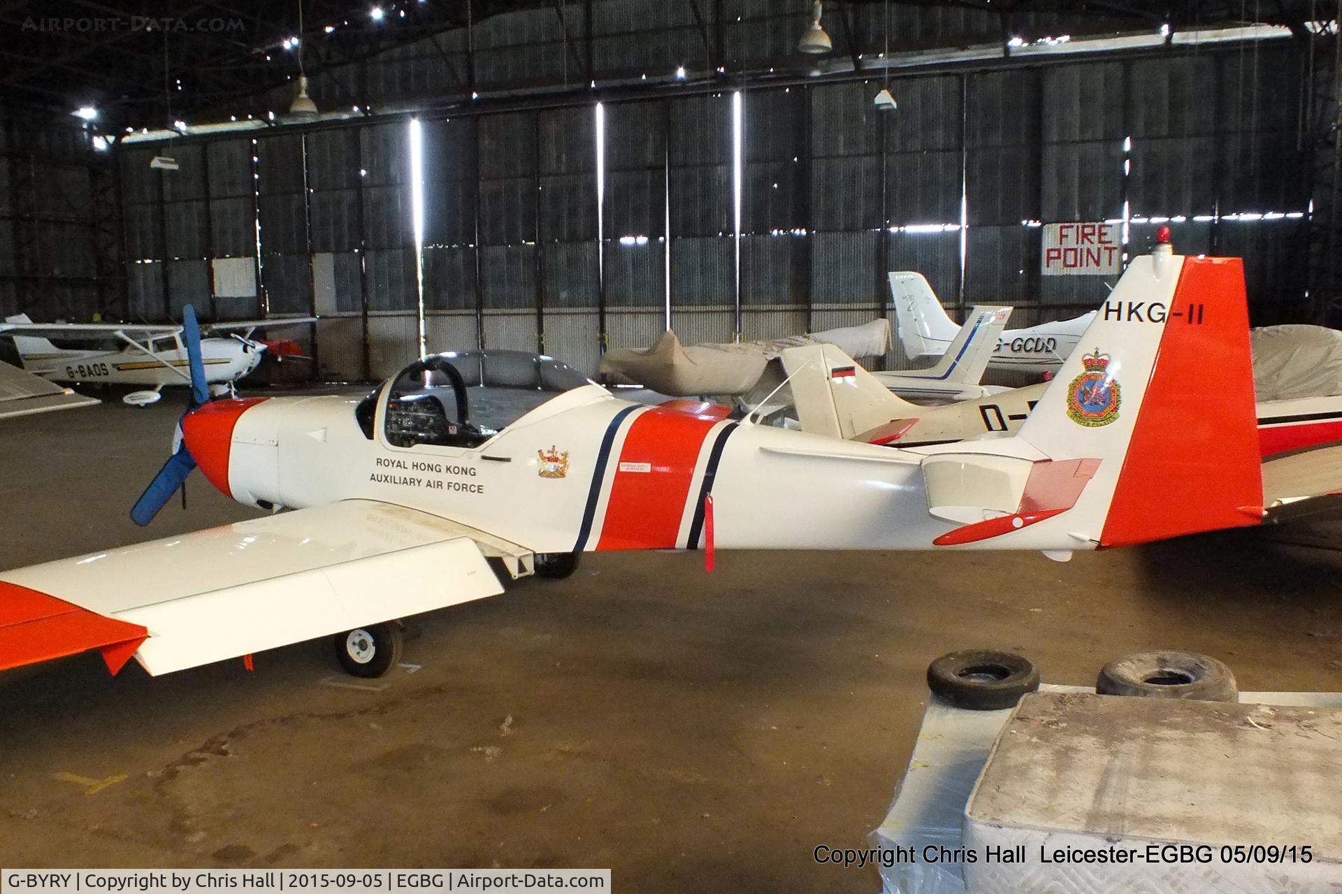 G-BYRY, 1987 Slingsby T-67M-200 Firefly C/N 2042, at Leicester