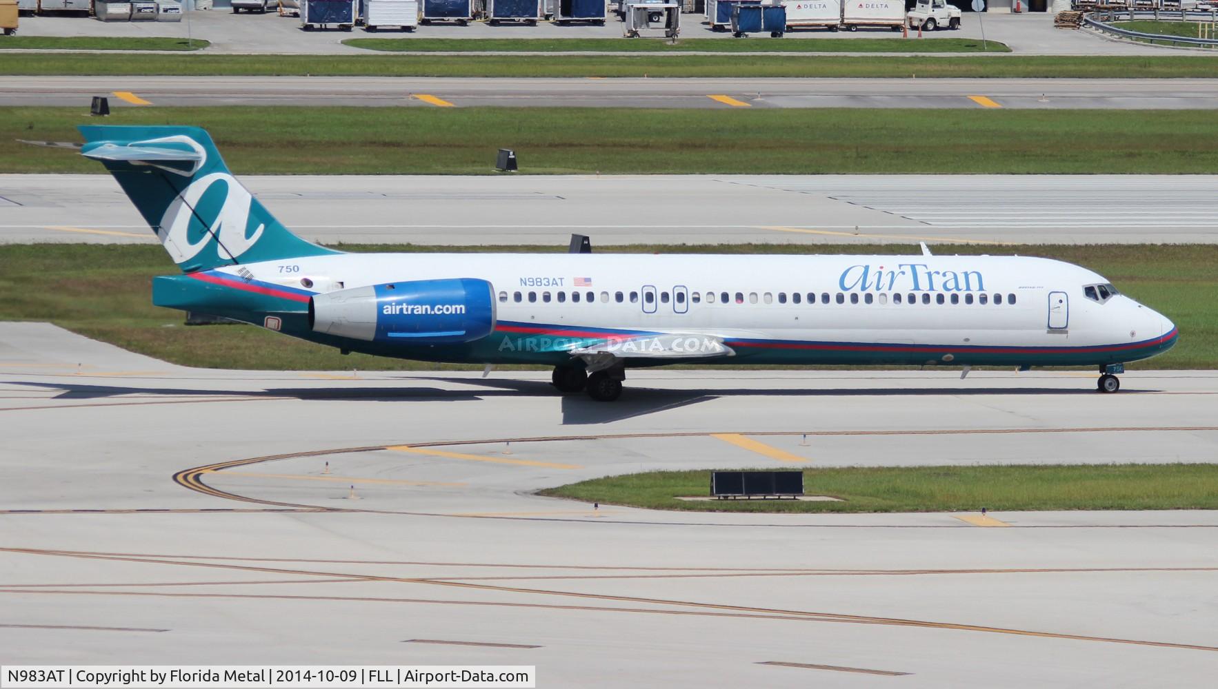 N983AT, 2005 Boeing 717-200 C/N 55052, Air Tran
