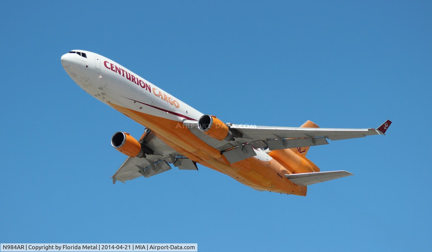 N984AR, 1992 McDonnell Douglas MD-11F C/N 48429, Centurion MD-11F