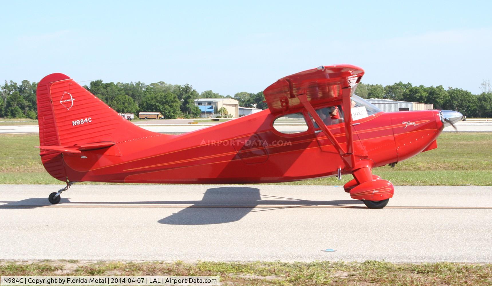 N984C, 1947 Universal Stinson 108-3 C/N 108-3984, Stinson 108-3