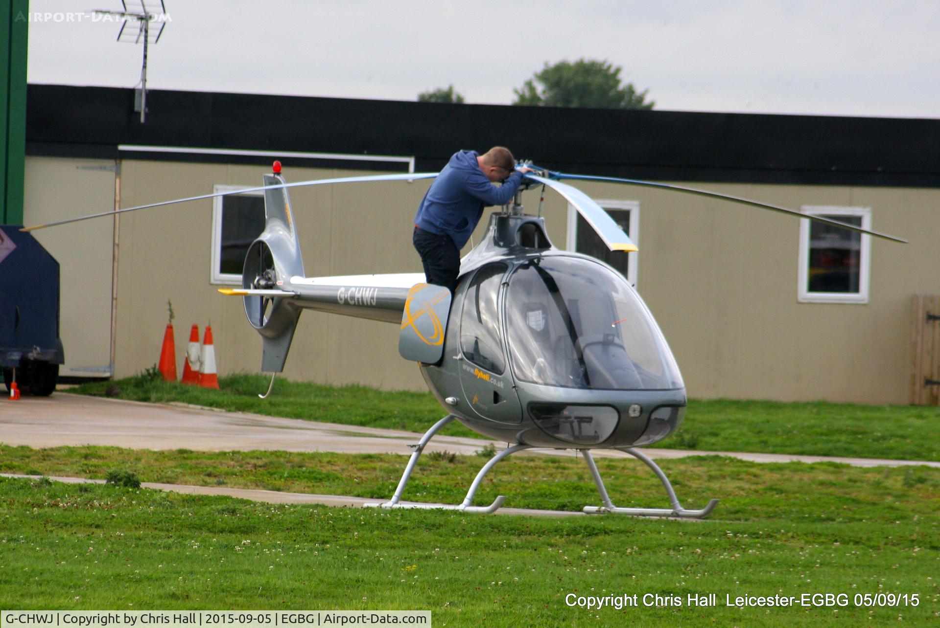 G-CHWJ, 2013 Guimbal Cabri G2 C/N 1052, at Leicester