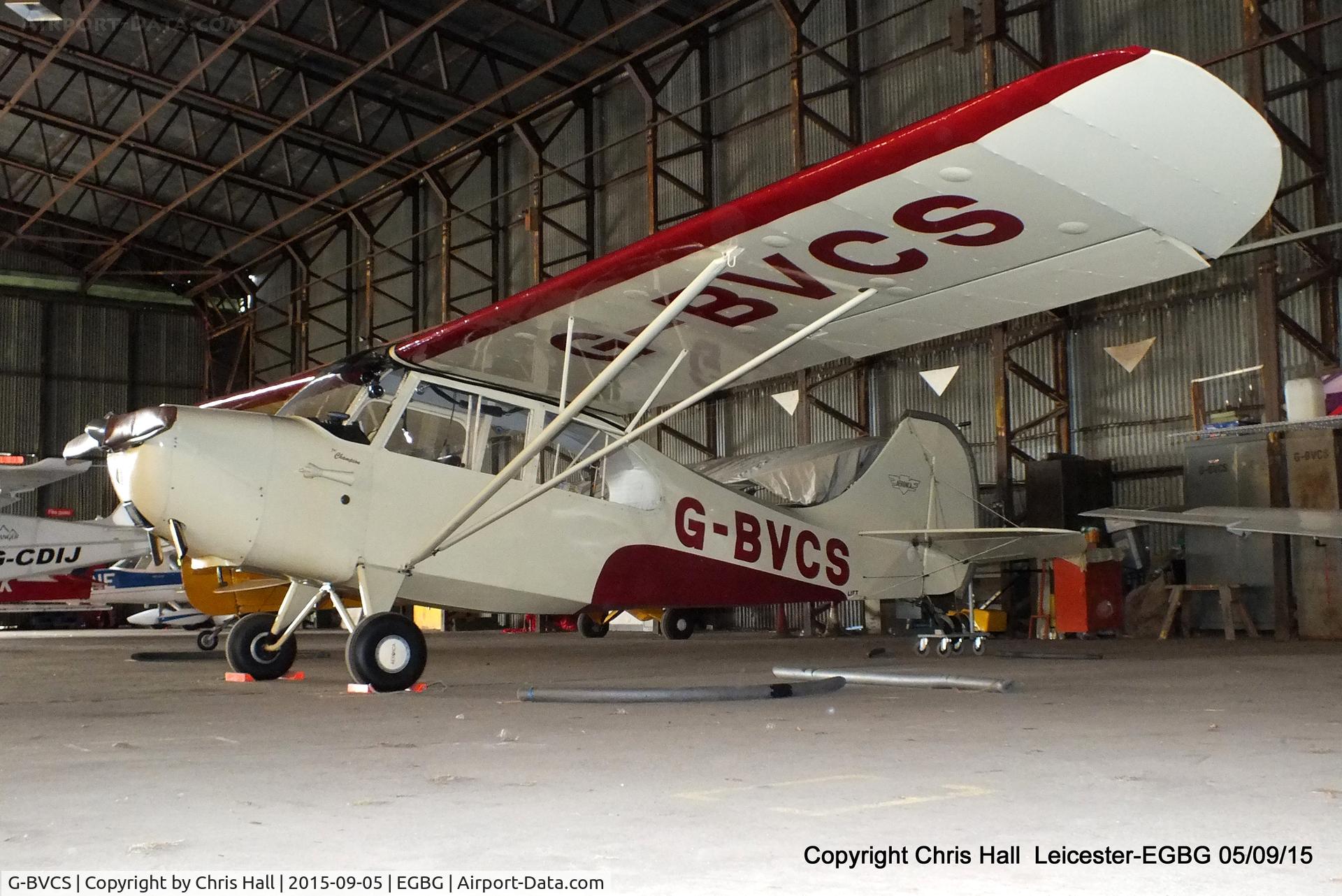 G-BVCS, 1946 Aeronca 7AC Champion C/N 7AC-1346, at Leicester