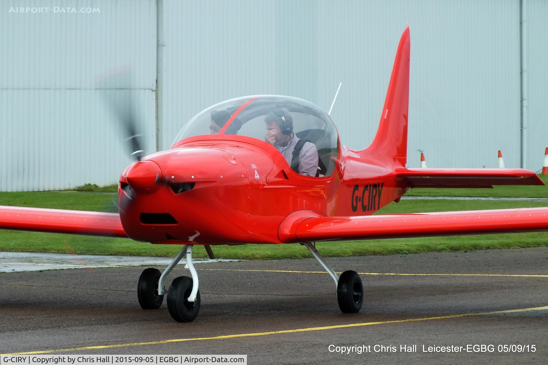 G-CIRY, 2015 Evektor EV-97 Eurostar SL C/N 2015-4222, at Leicester