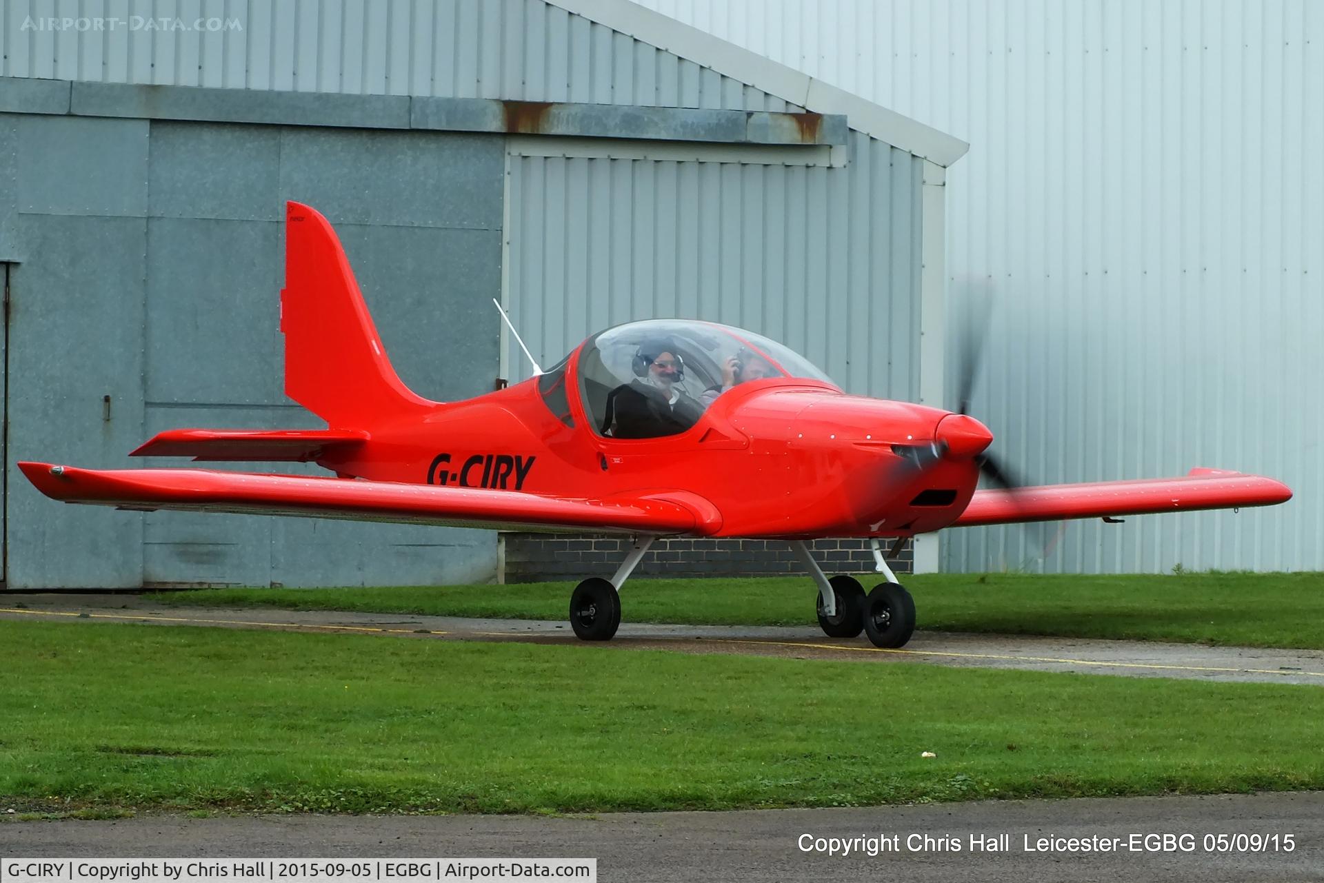 G-CIRY, 2015 Evektor EV-97 Eurostar SL C/N 2015-4222, at Leicester