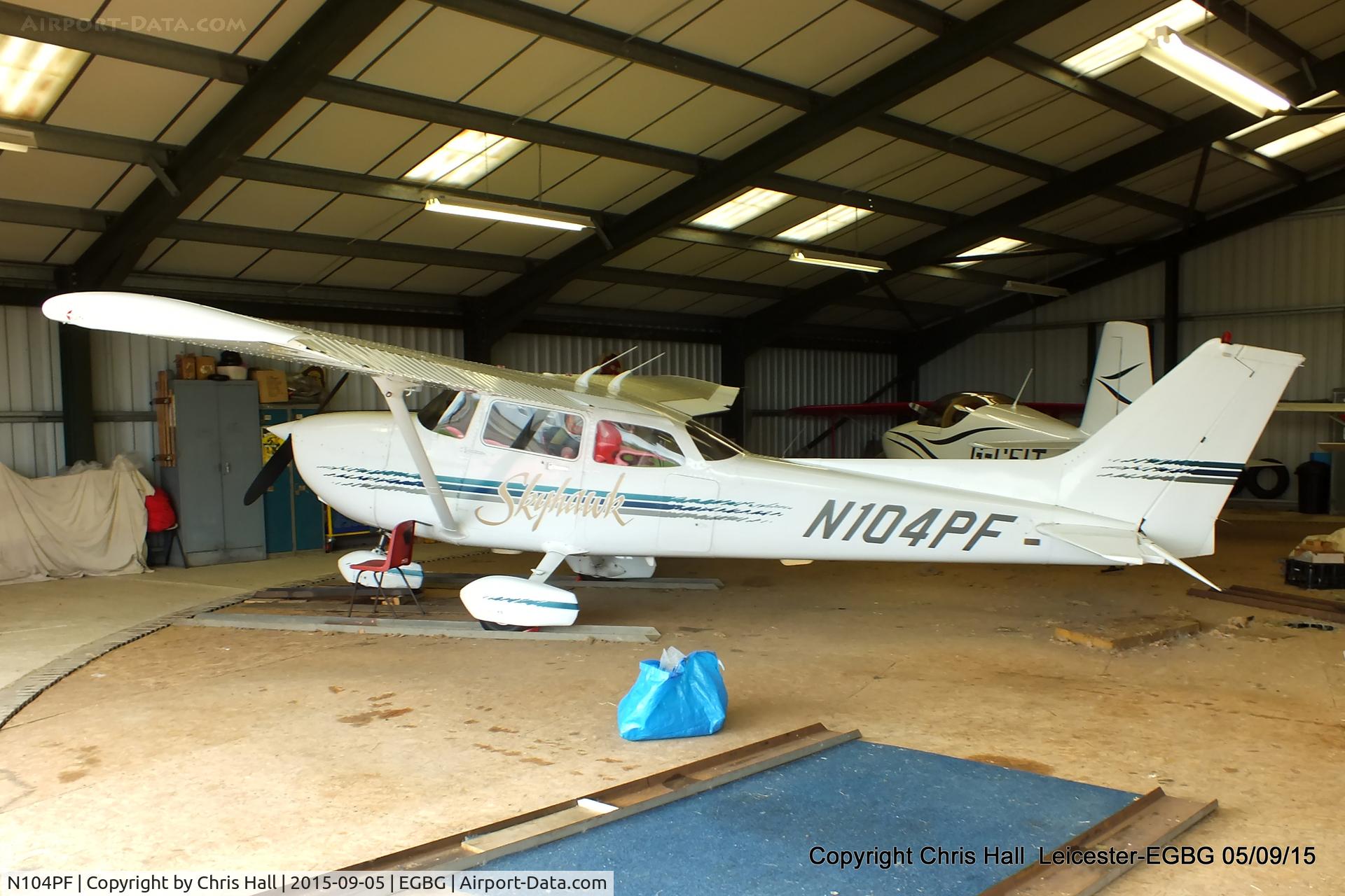 N104PF, 1998 Cessna 172R C/N 17280313, at Leicester