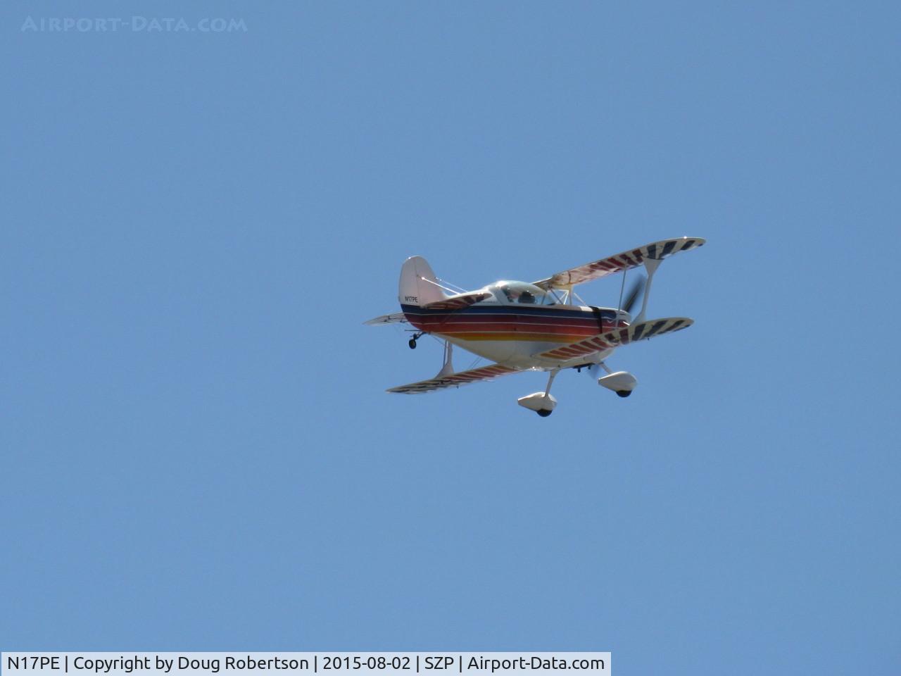 N17PE, 1996 Aviat Eagle II C/N PE001, 1996 Eberle AVIAT EAGLE II, Lycoming AEIO-360 200 Hp, takeoff fast climb Rwy 22
