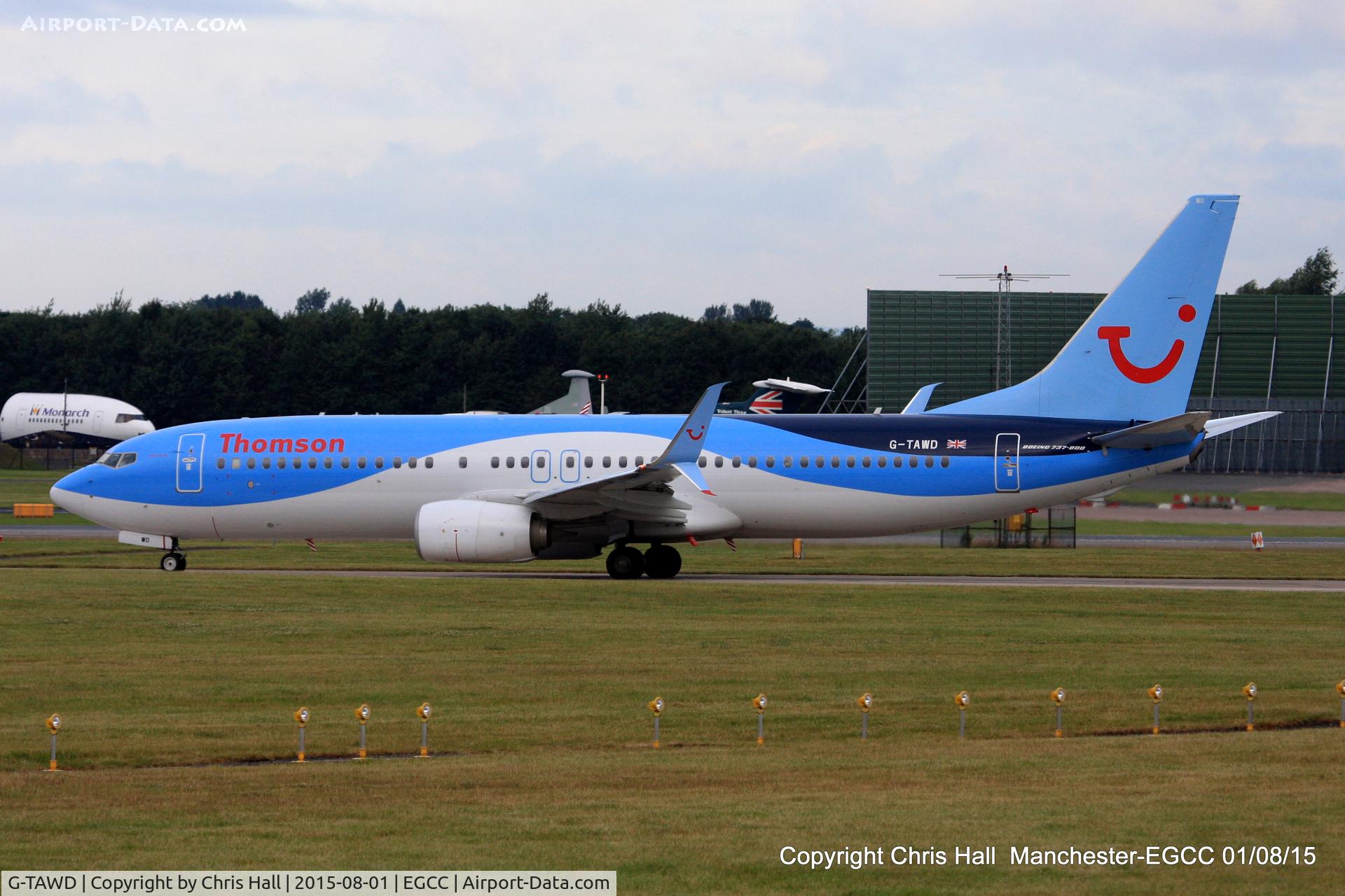 G-TAWD, 2012 Boeing 737-8K5 C/N 37265, Thomson