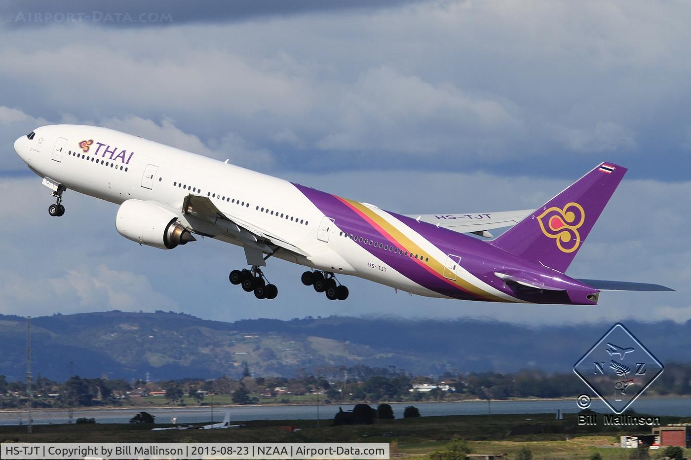 HS-TJT, 2006 Boeing 777-2D7/ER C/N 34588, Back to BKK