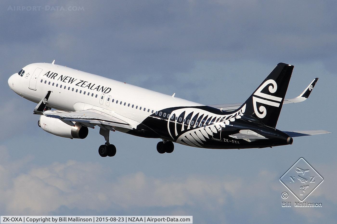 ZK-OXA, 2013 Airbus A320-232 C/N 5269, away from 23R