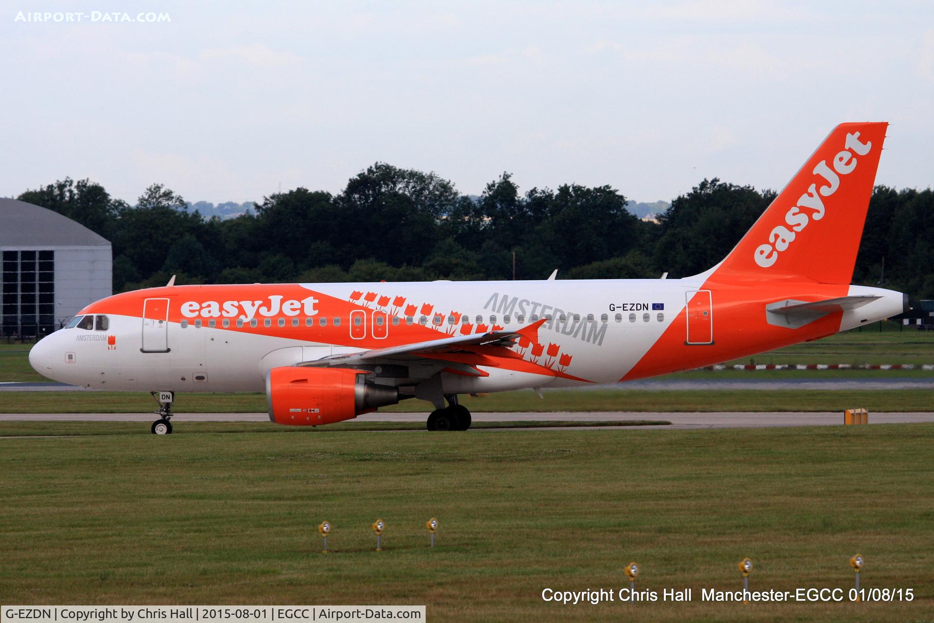 G-EZDN, 2008 Airbus A319-111 C/N 3569, easyJet