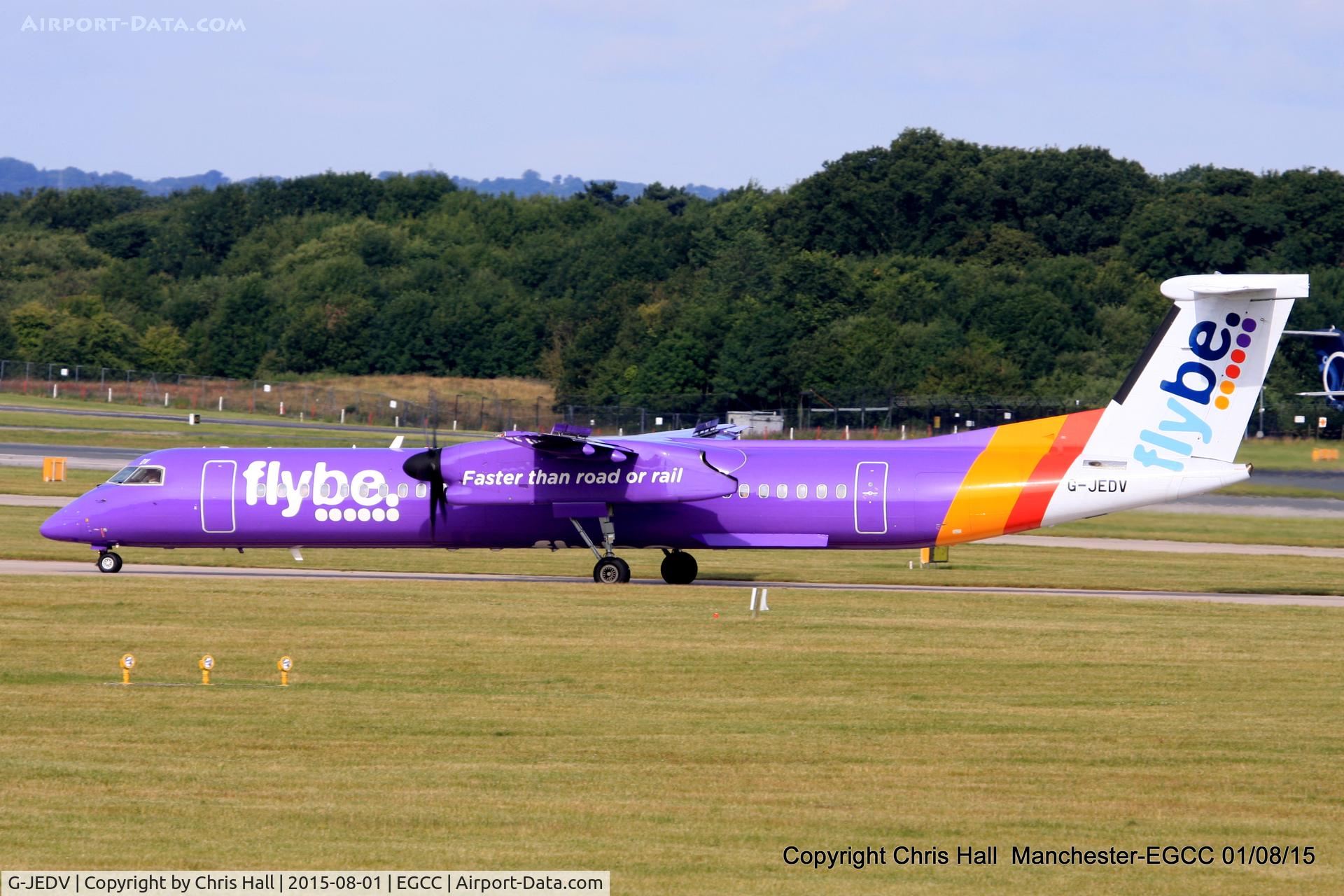 G-JEDV, 2004 De Havilland Canada DHC-8-402Q Dash 8 C/N 4090, flybe