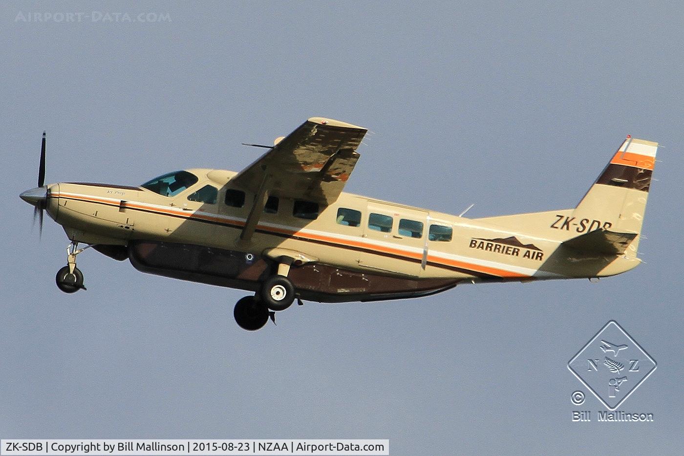 ZK-SDB, 2009 Cessna 208B Grand Caravan C/N 208B2089, to the Island
