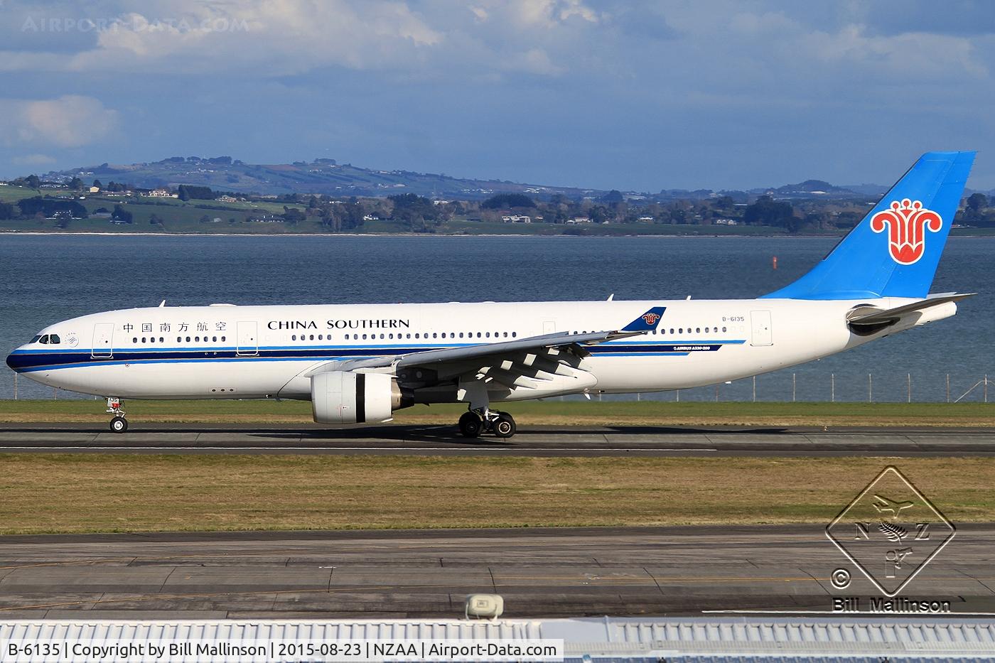B-6135, 2010 Airbus A330-223 C/N 1096, just landed on 05R