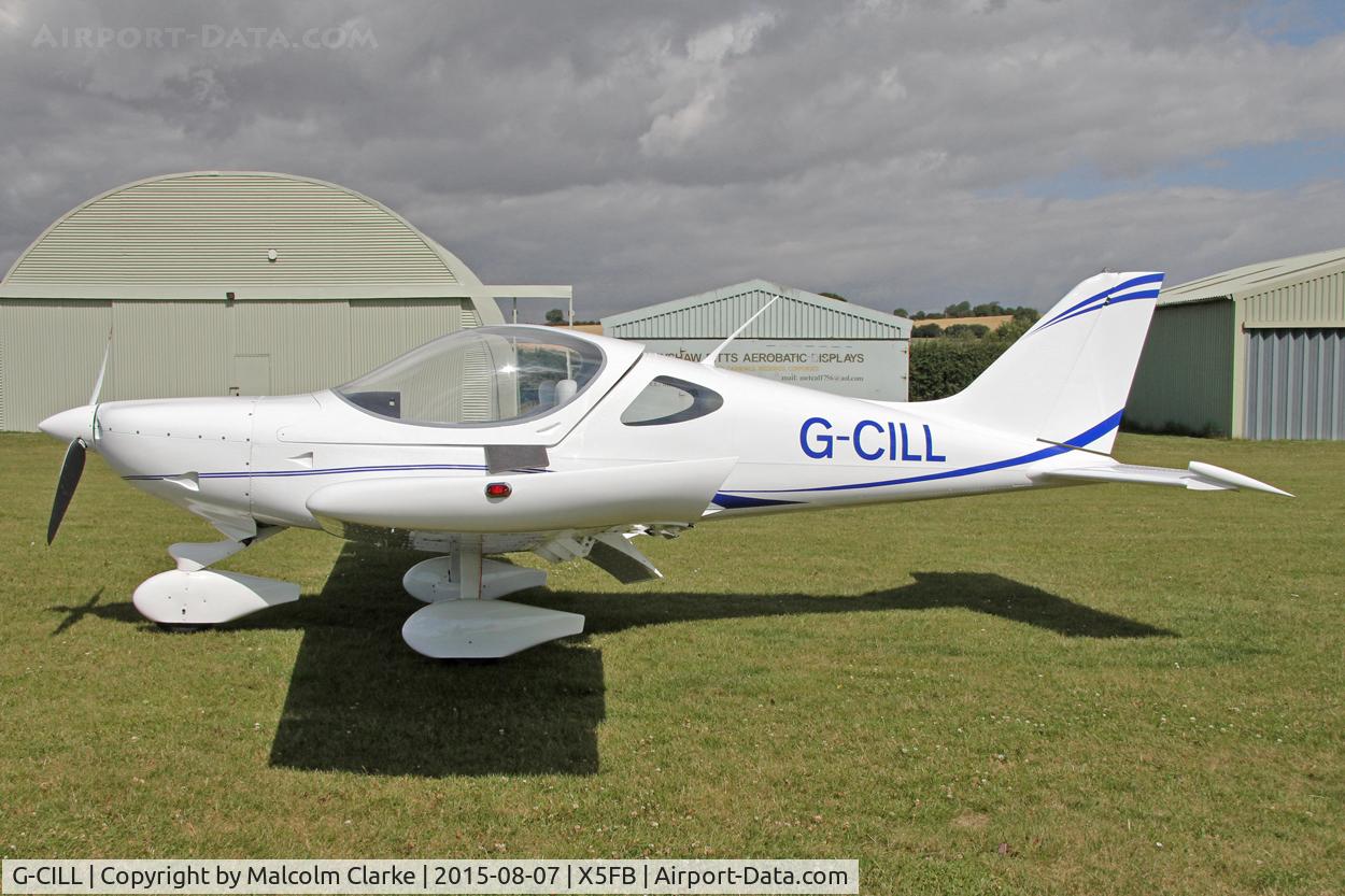 G-CILL, 2014 BRM Aero Bristell NG5 Speed Wing C/N LAA 385-15219, Bristell NG5 Speed Wing, a resident at Fishburn Airfield, August 7th 2015.