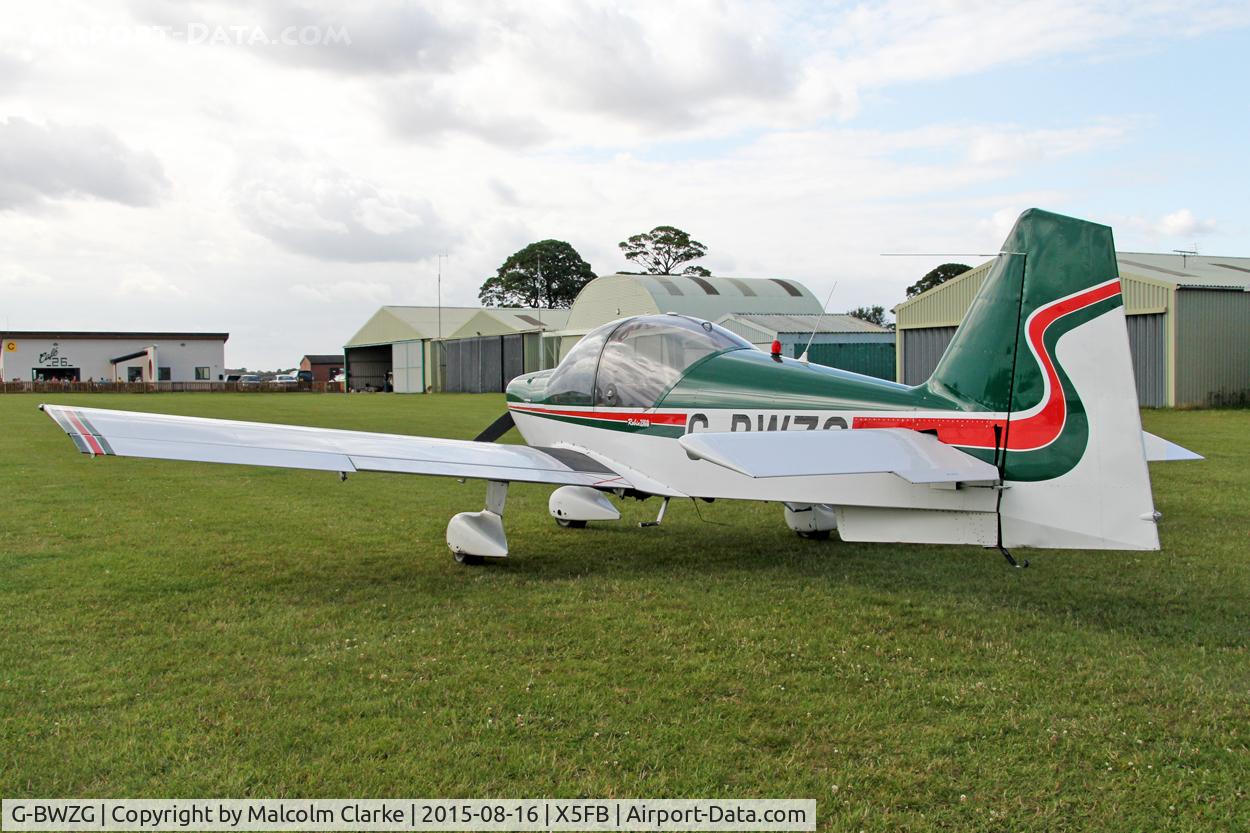 G-BWZG, 1997 Robin R-2160 Alpha Sport C/N 311, Robin R-2160, Fishburn Airfield, August 16th 2015.