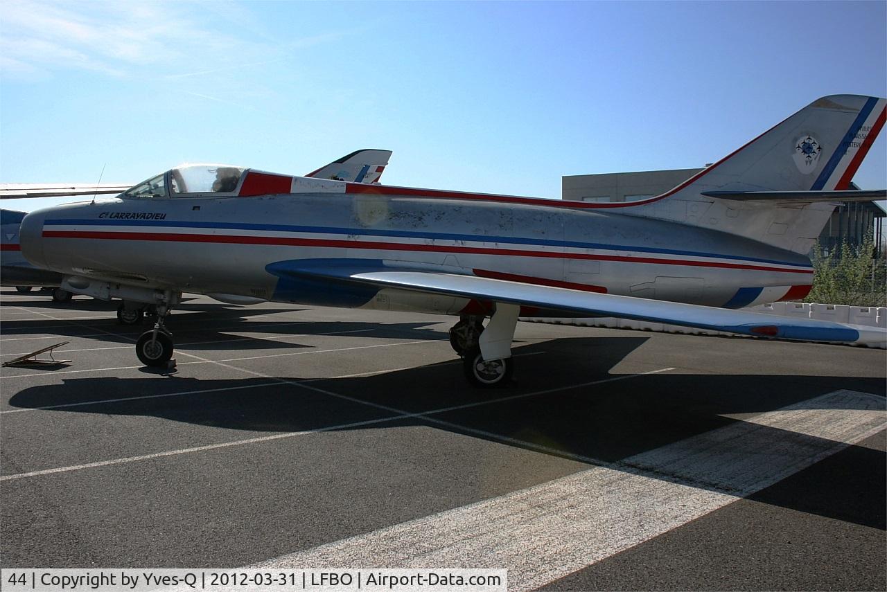 44, Dassault Mystere IVA C/N 44, Dassault Mystere IVA, Preserved at Les Ailes Anciennes Museum, Toulouse-Blagnac