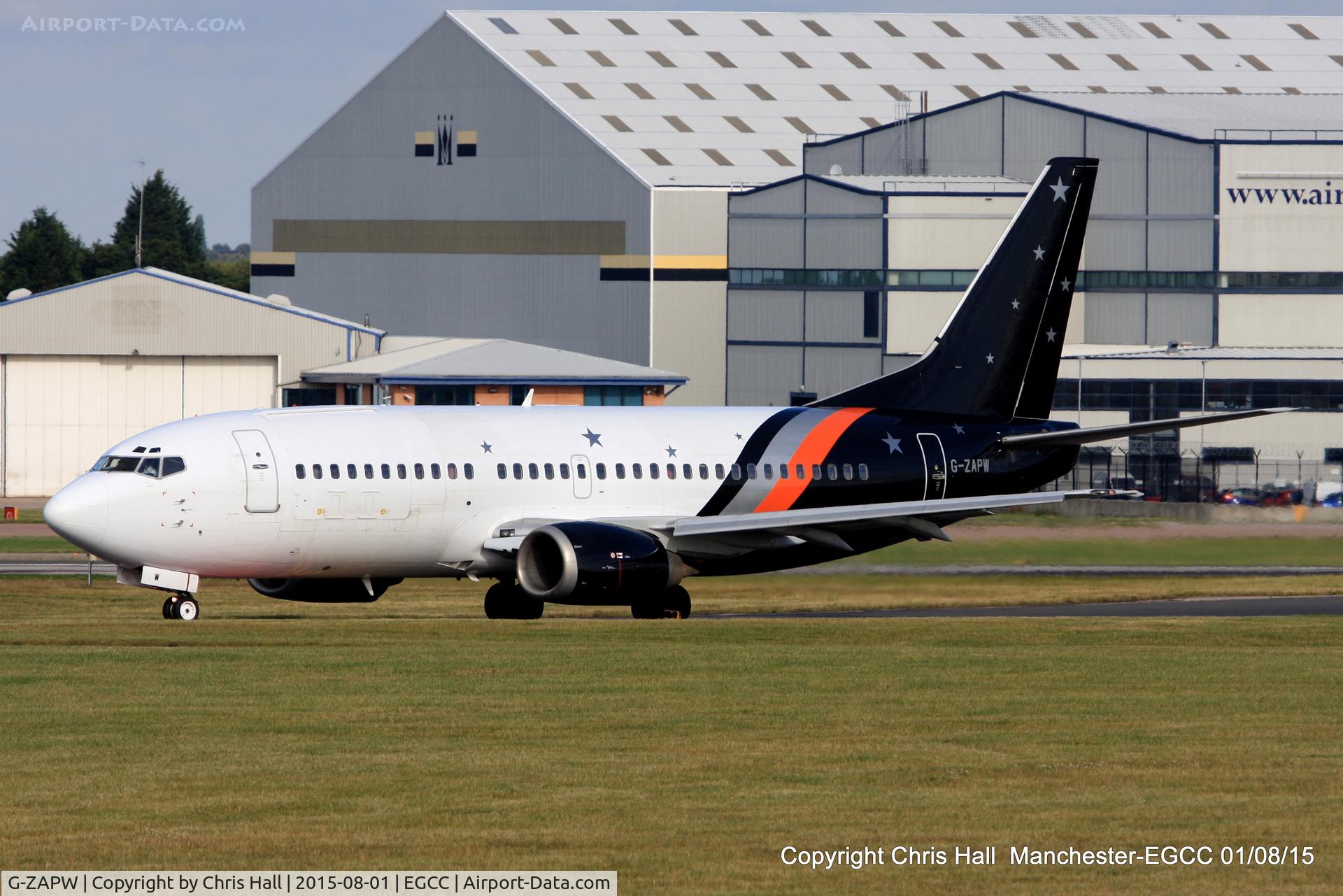 G-ZAPW, 1988 Boeing 737-3L9 C/N 24219, Titan Airways