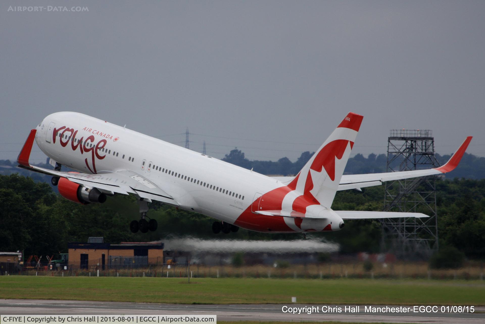 C-FIYE, 2002 Boeing 767-33A/ER C/N 33422, Air Canada Rouge