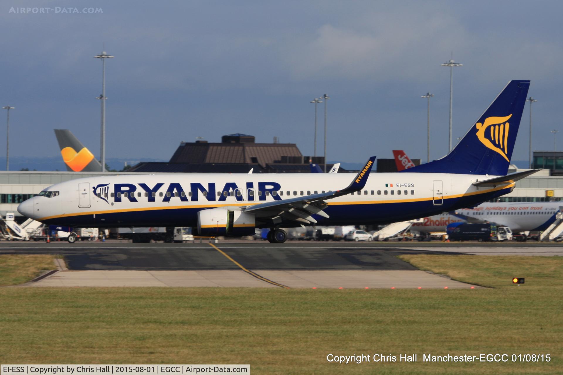 EI-ESS, 2011 Boeing 737-8AS C/N 35043, Ryanair