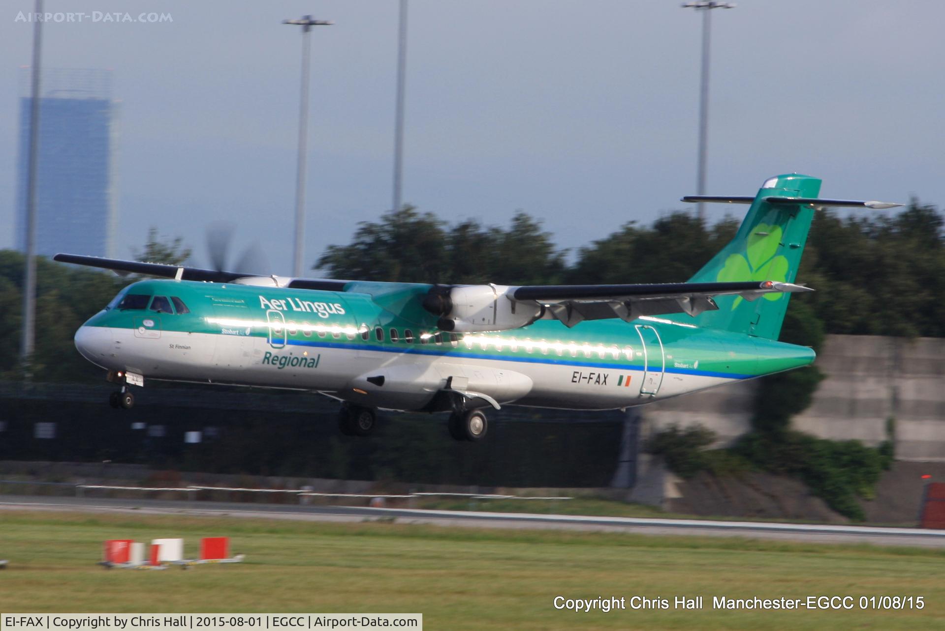 EI-FAX, 2013 ATR 72-600 (72-212A) C/N 1129, Aer Lingus Regional