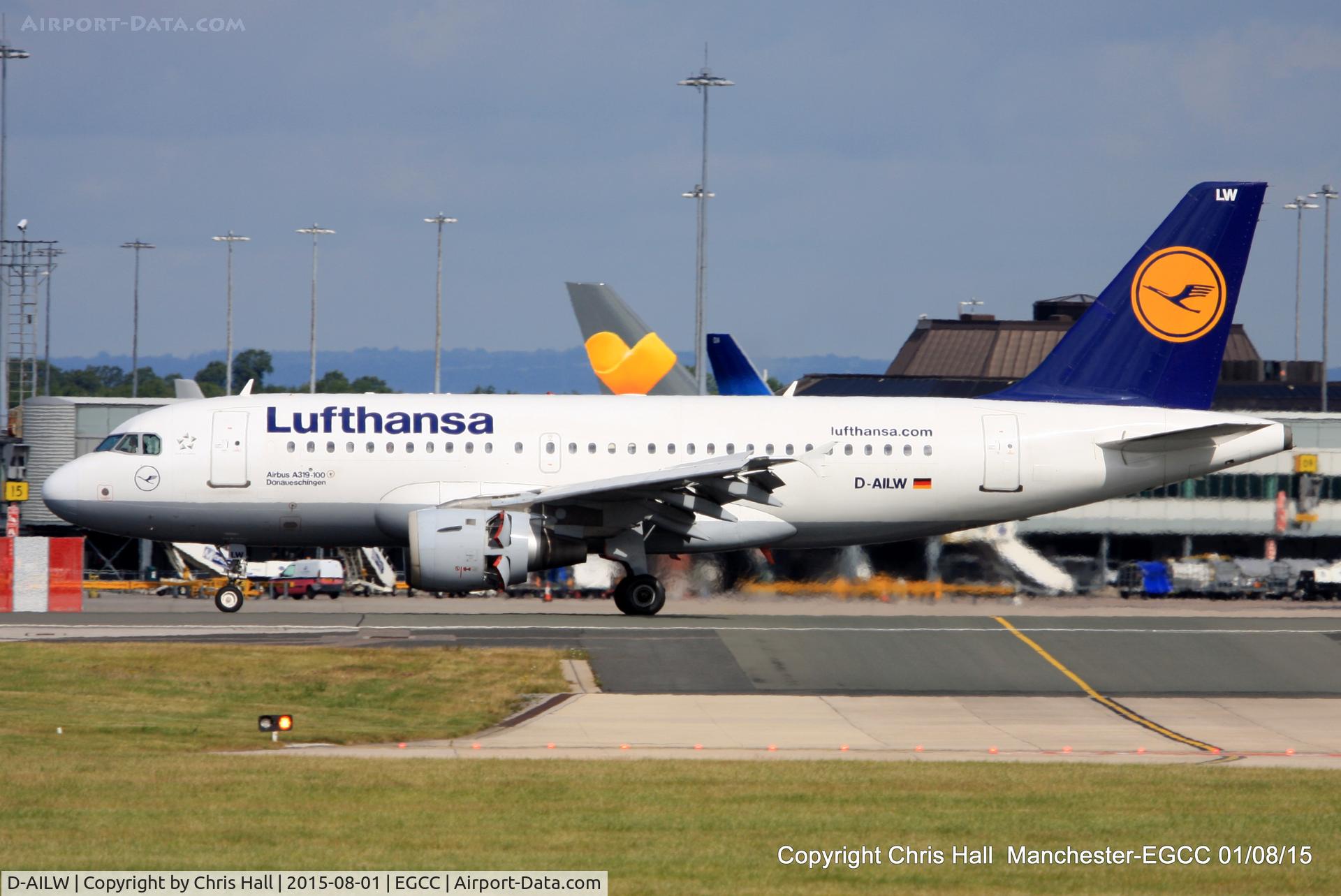 D-AILW, 1998 Airbus A319-114 C/N 853, Lufthansa