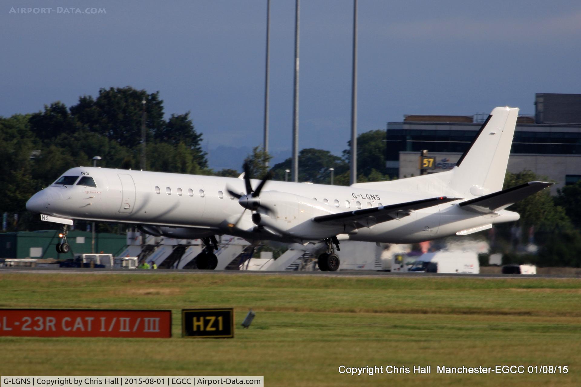 G-LGNS, 1996 Saab 2000 C/N 2000-041, Loganair