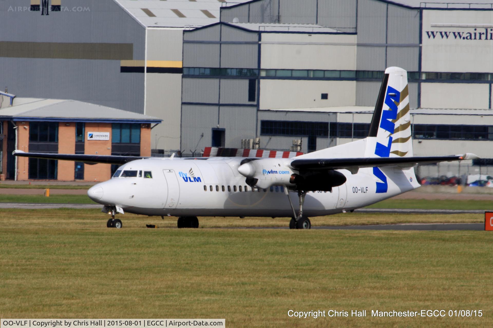 OO-VLF, 1991 Fokker 50 C/N 20208, VLM