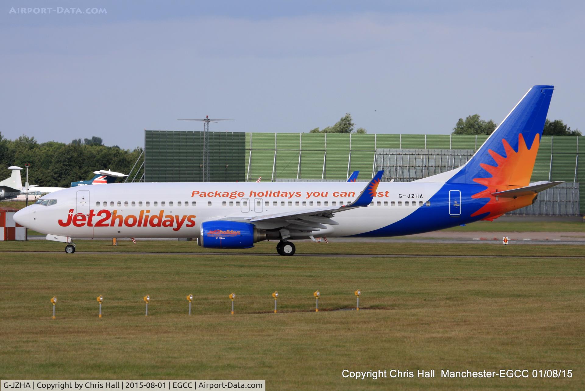 G-JZHA, 2001 Boeing 737-8K5 C/N 30417, Jet2