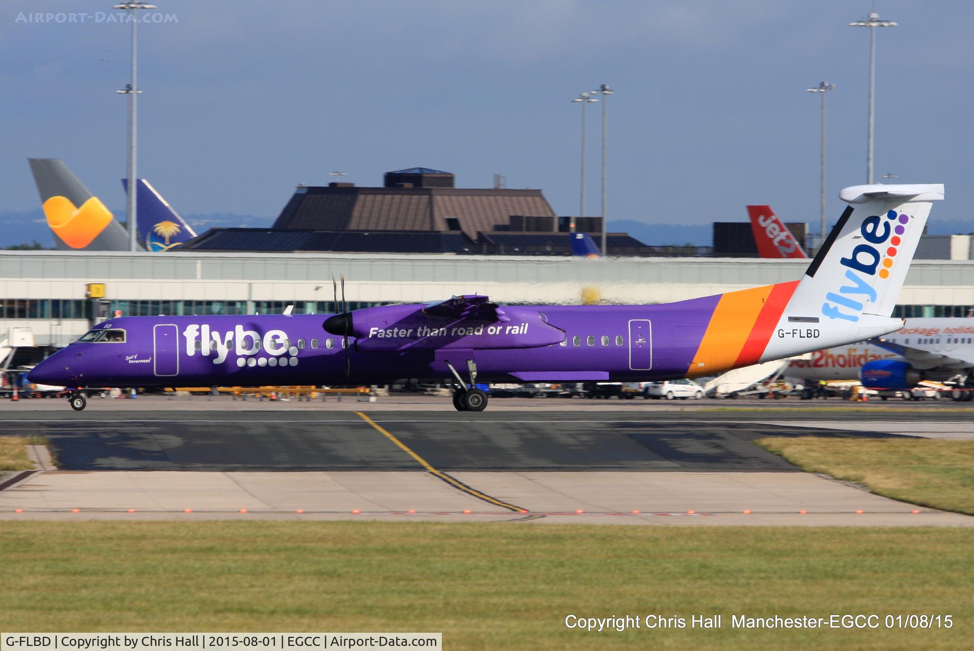 G-FLBD, 2009 De Havilland Canada DHC-8-402Q Dash 8 C/N 4259, flybe