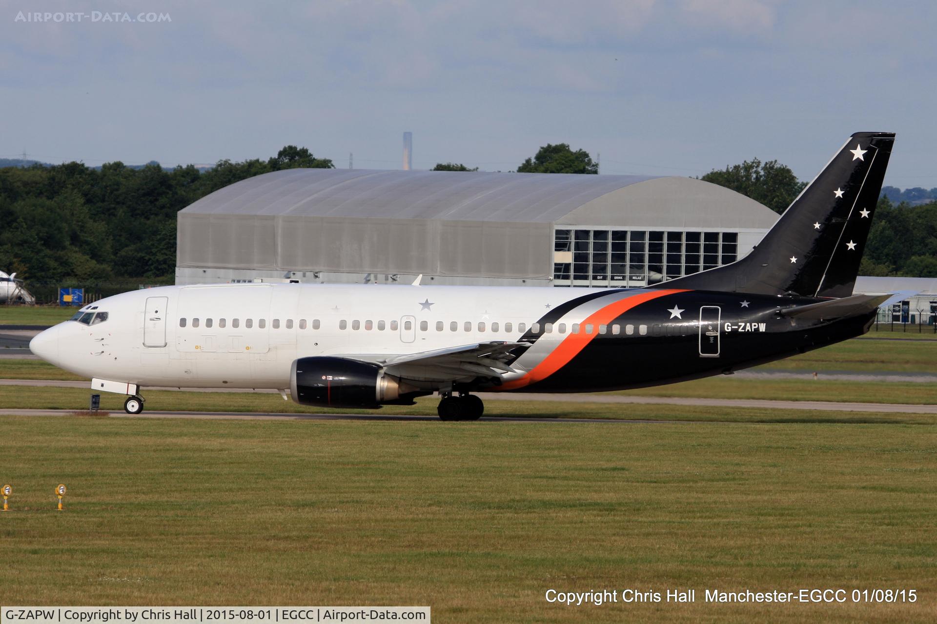 G-ZAPW, 1988 Boeing 737-3L9 C/N 24219, Titan Airways