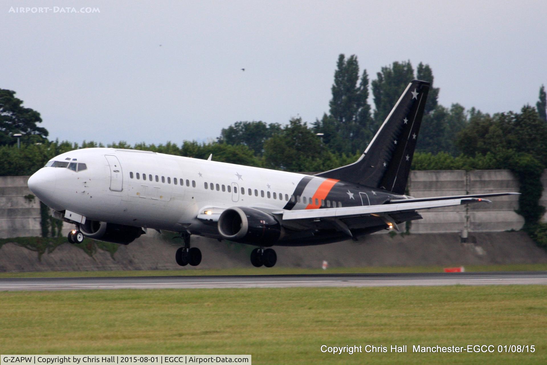 G-ZAPW, 1988 Boeing 737-3L9 C/N 24219, Titan Airways