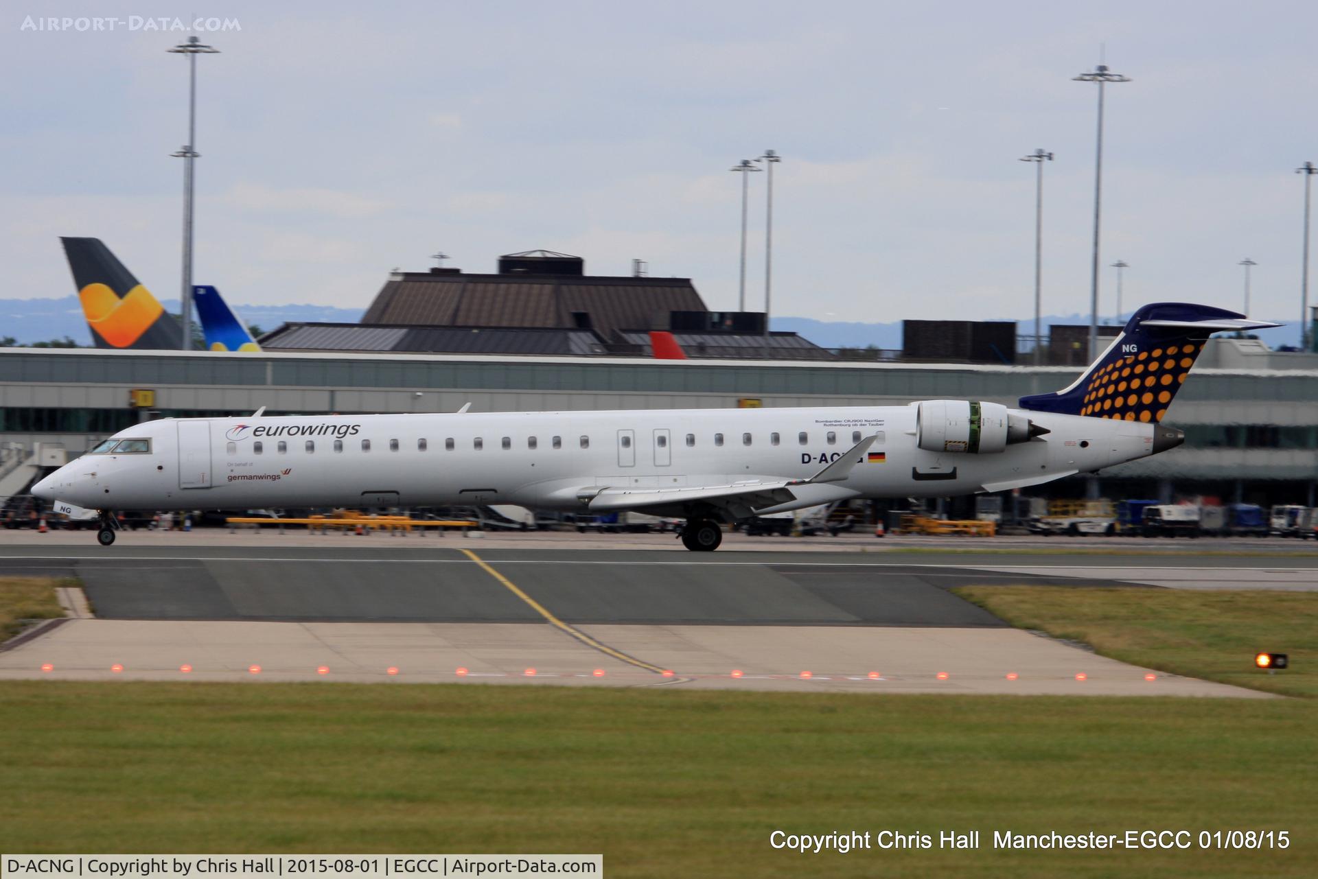 D-ACNG, 2009 Bombardier CRJ-900LR (CL-600-2D24) C/N 15245, Eurowings