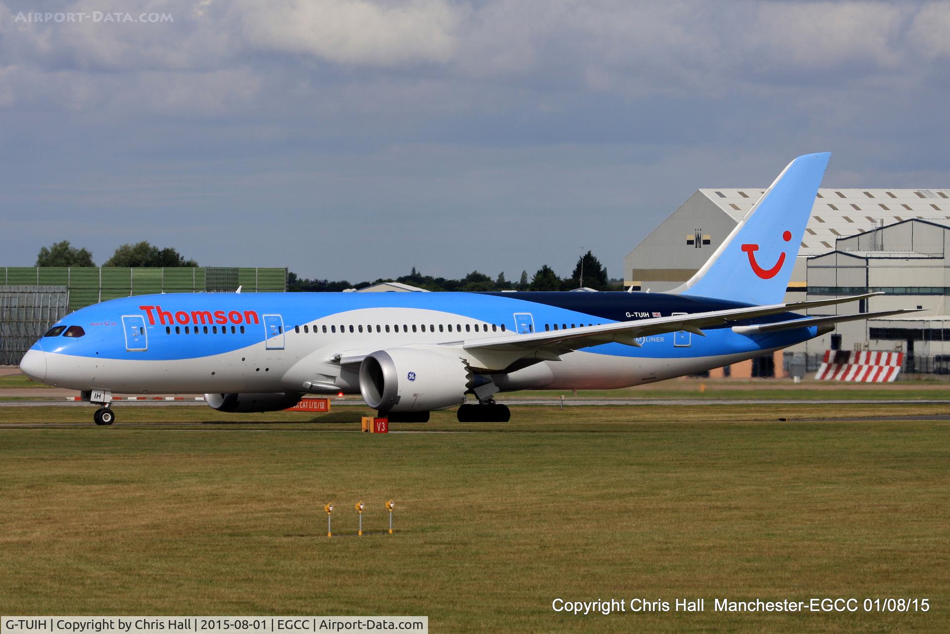 G-TUIH, 2015 Boeing 787-8 Dreamliner C/N 37229, Thomson