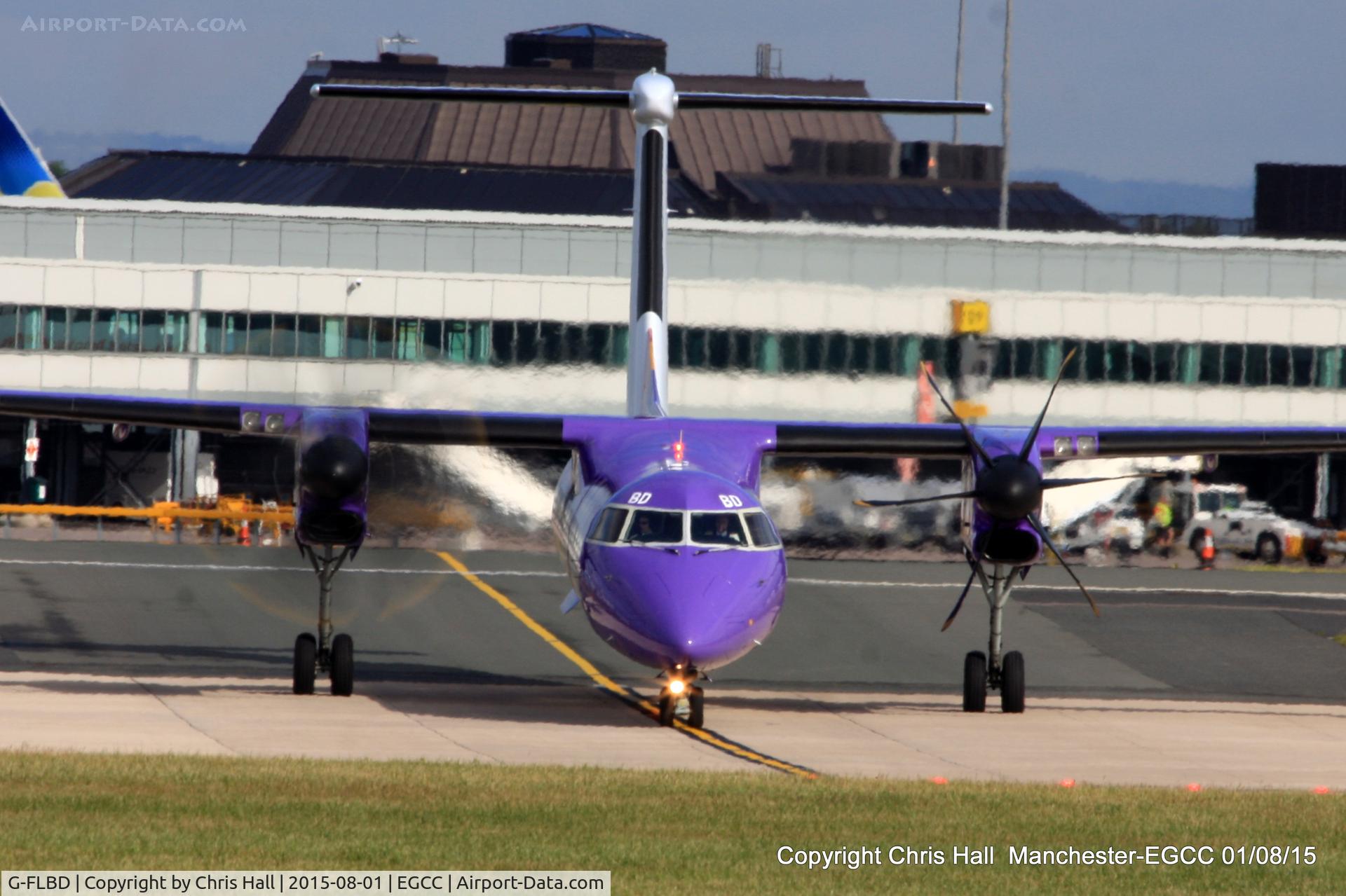 G-FLBD, 2009 De Havilland Canada DHC-8-402Q Dash 8 C/N 4259, flybe