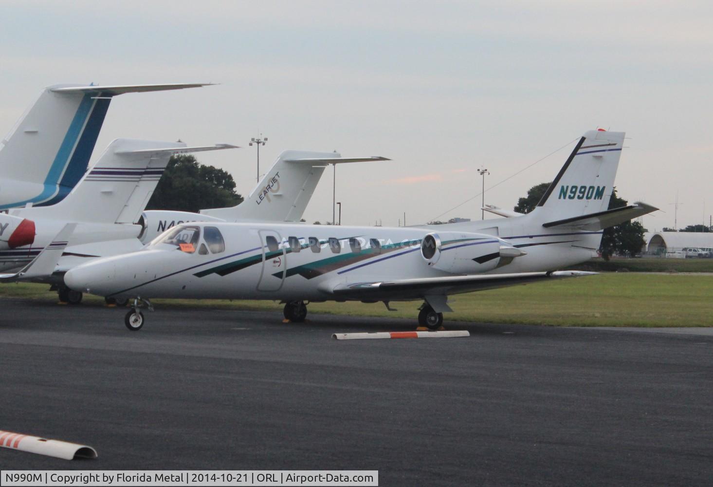 N990M, 1989 Cessna 550 C/N 5500608, Citation 550