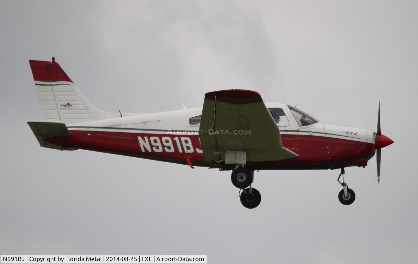N991BJ, 1986 Piper PA-28-161 Cherokee Warrior II C/N 28-16008, PA-28-161