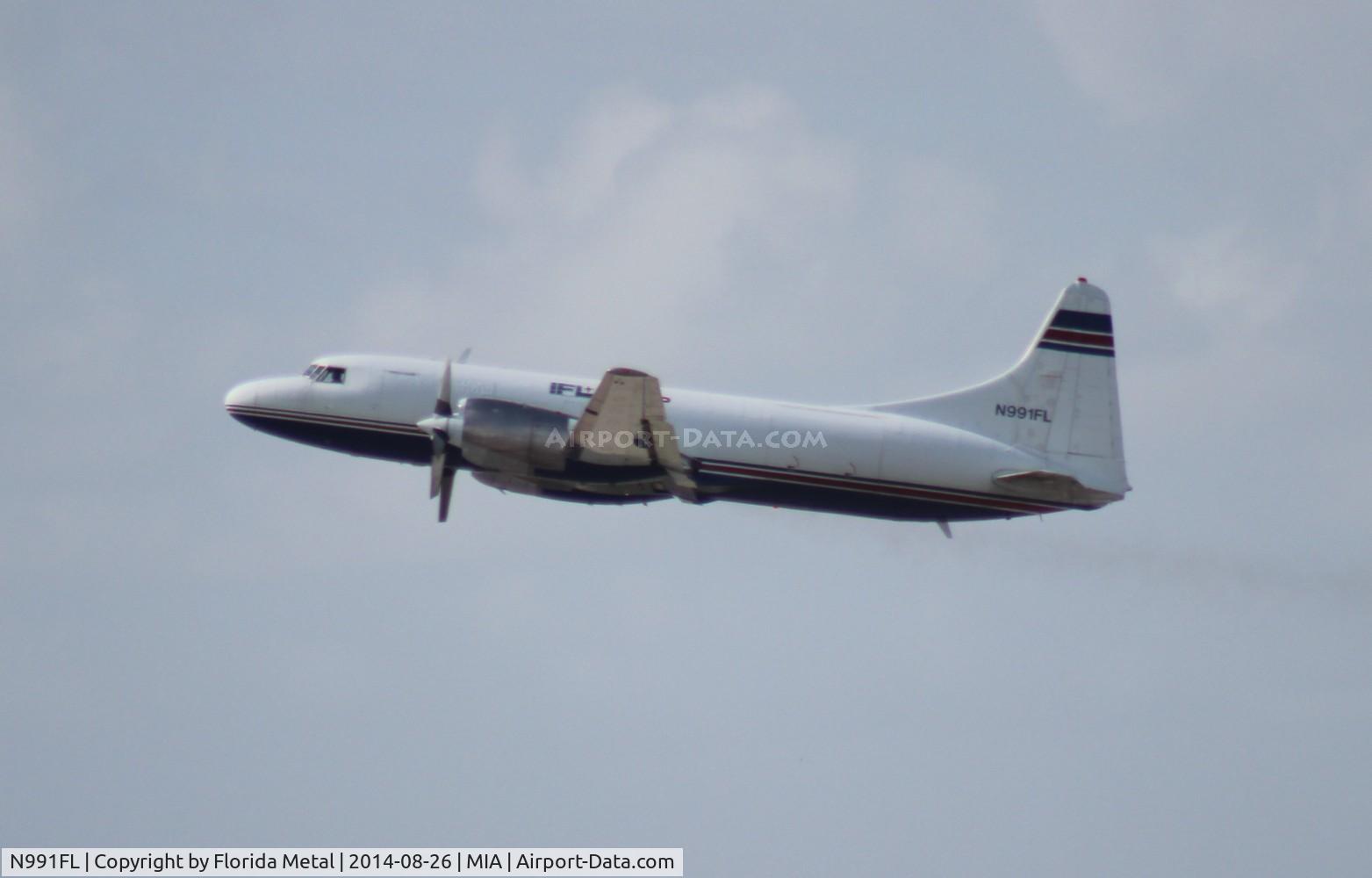 N991FL, 1958 Convair 440 Metropolitan C/N 508, IFL Group Convair 580