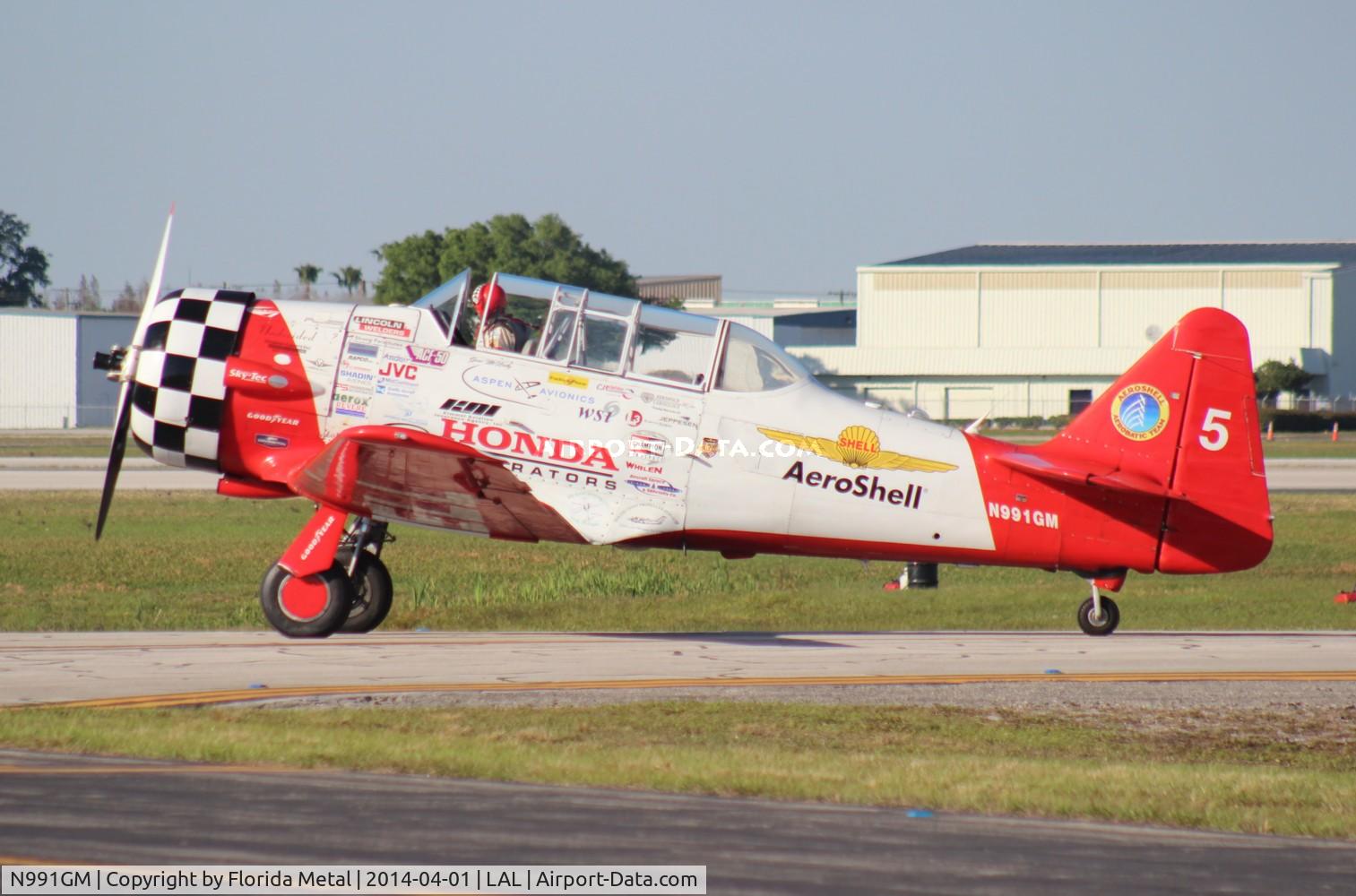 N991GM, 1941 North American AT-6C Texan C/N 88-17575, Aeroshell