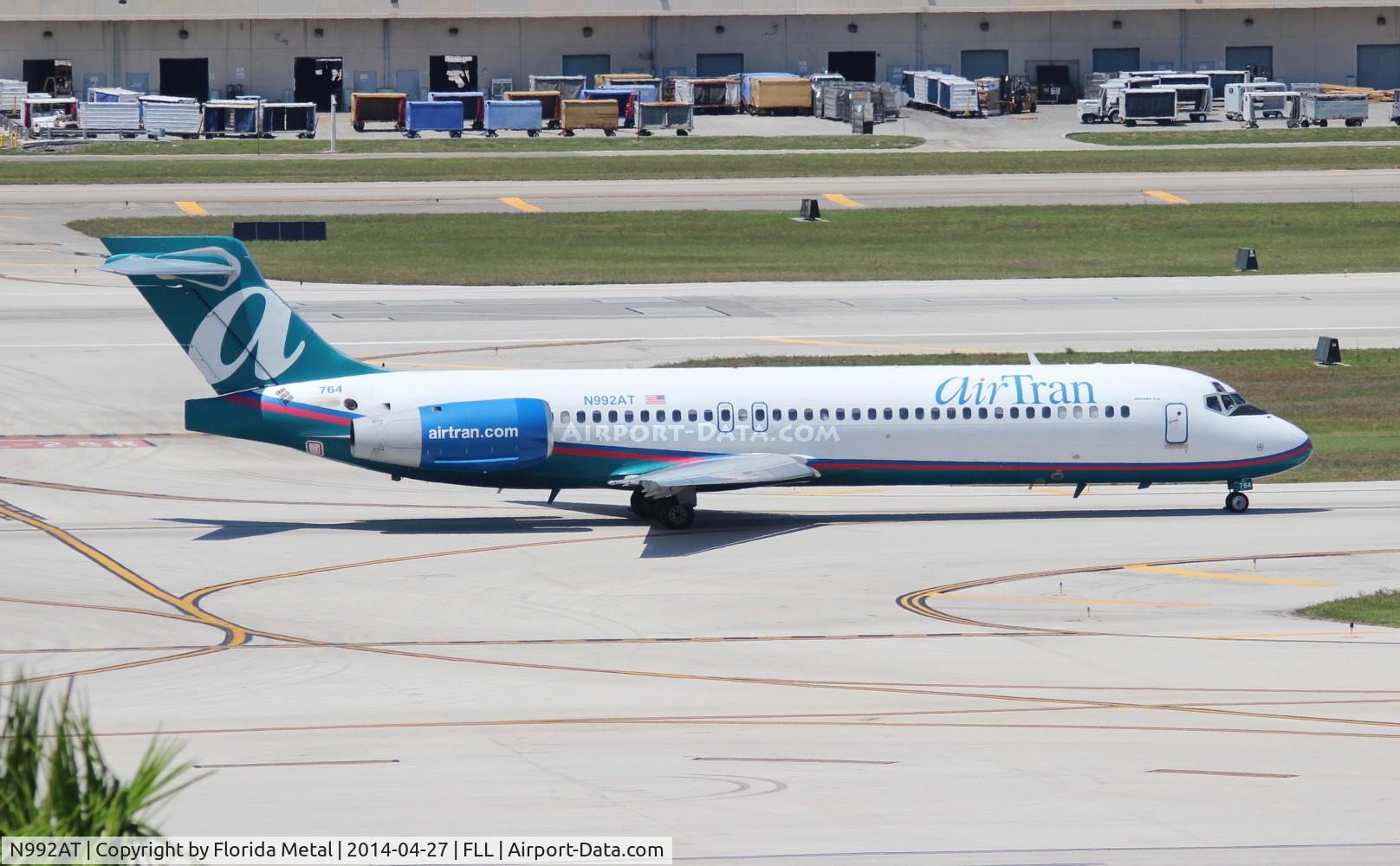 N992AT, 2002 Boeing 717-200 C/N 55136, Air Tran