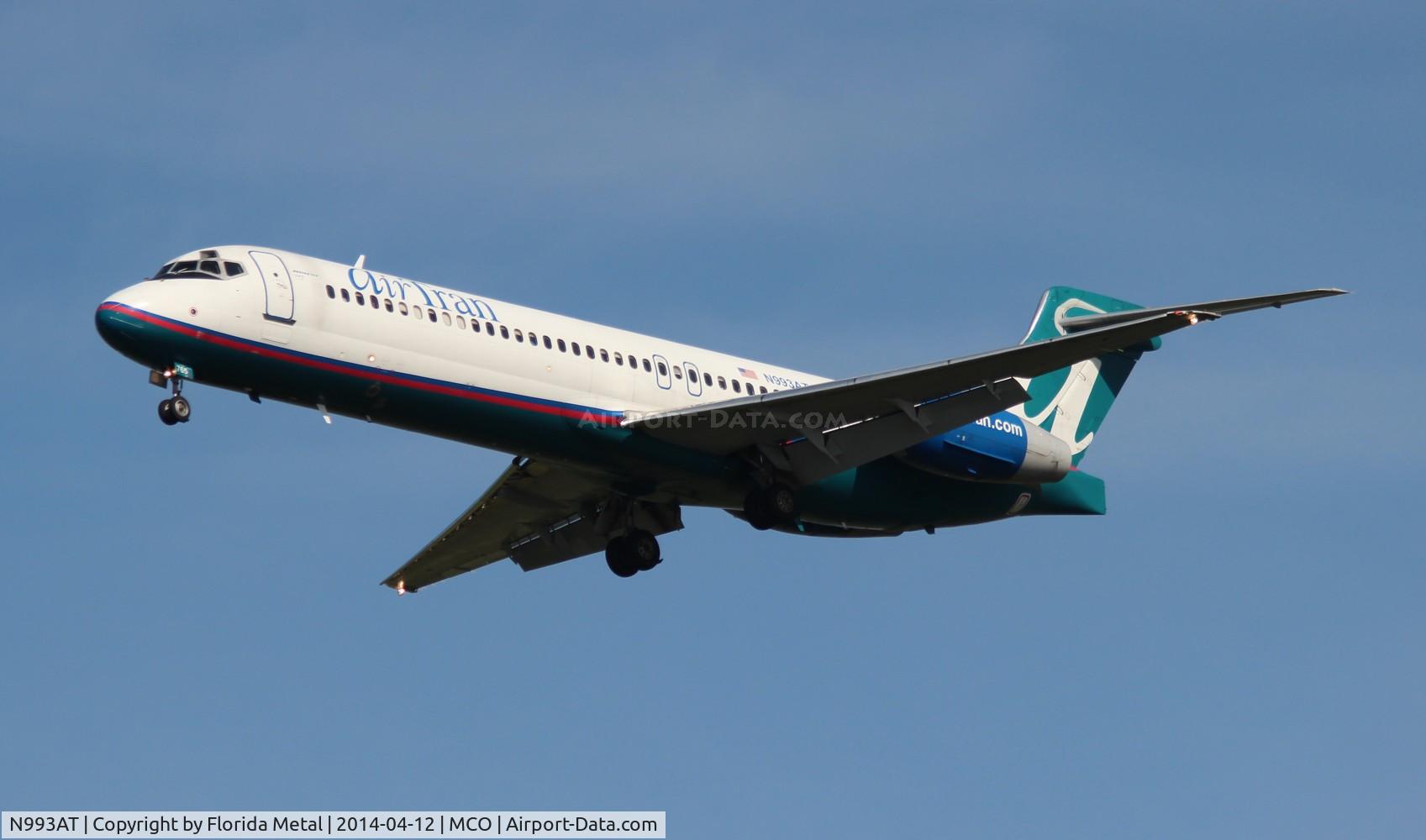 N993AT, 2002 Boeing 717-200 C/N 55137, Air Tran