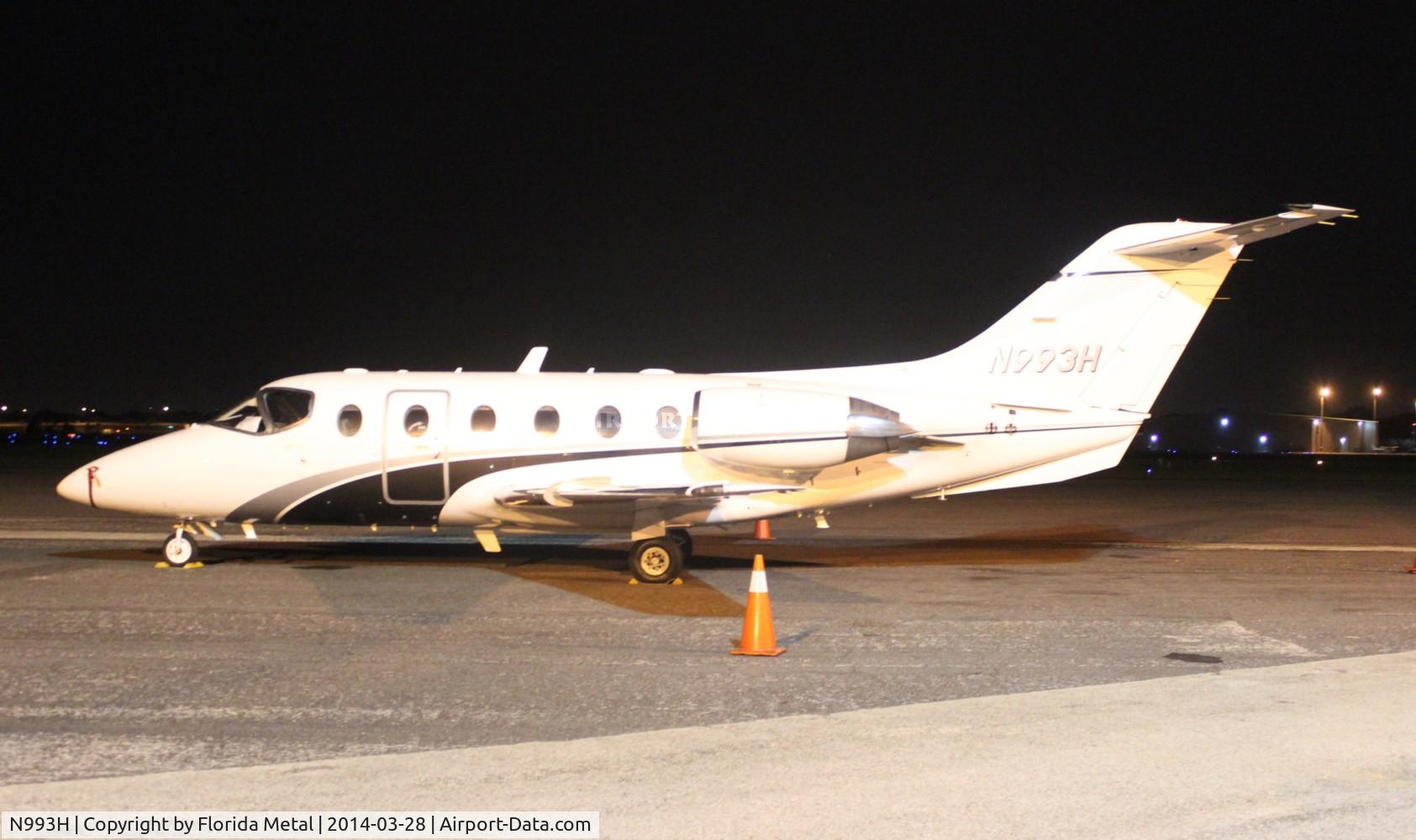 N993H, 1999 Raytheon Aircraft Company 400A C/N RK-241, Beech 400A