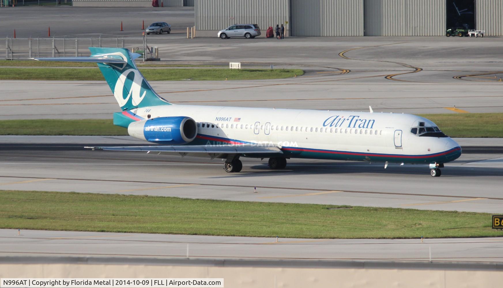 N996AT, 2002 Boeing 717-200 C/N 55140, Air Tran