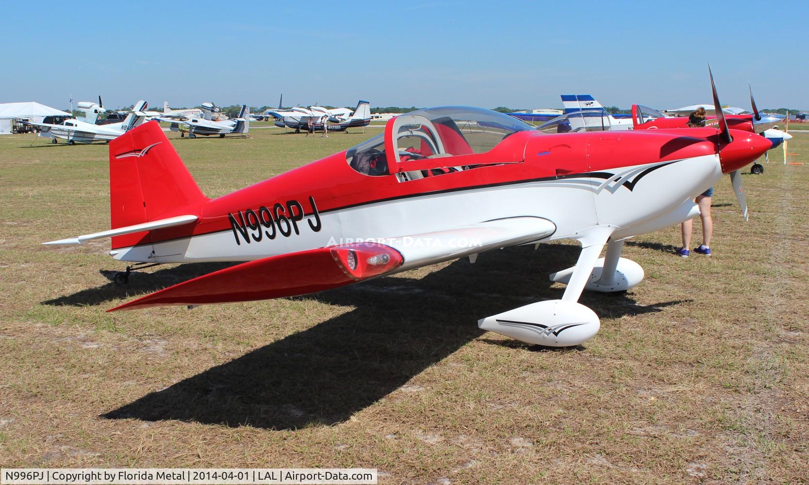N996PJ, 2002 Vans RV-6 C/N 23456, Vans RV-6